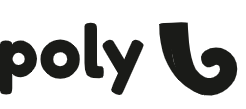 Poly full Preto Horizontal